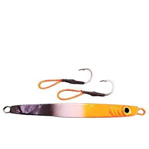 Jig Slim Preto Branco Laranja