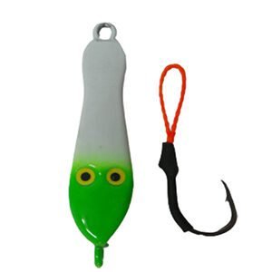Jig Ghost Branco Cabeça Verde