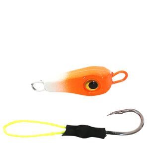 Jig Gotcha Branco Cabeça Laranja