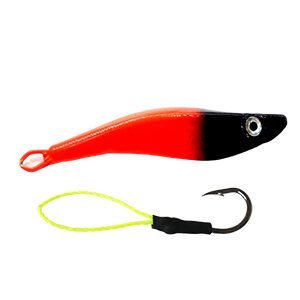 Jig Shrimp Laranja Cabeça Preta