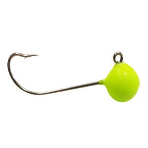 Jig Head Bola Limão Luminoso