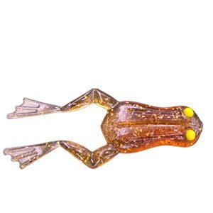 Sapo Frog Ferrinho Gliter Dourado