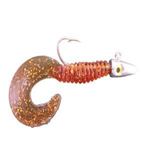 Shad Grub Cobra Ferrinho Gliter