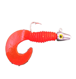 Shad Grub Cobra 7 cm Jig Head 12 gramas