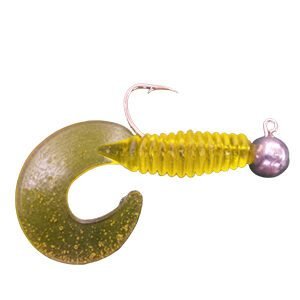 Shad Grub Limão Translúcido