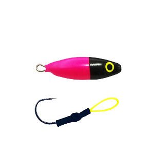Micro Jig Slow Pink Cabeça Preta