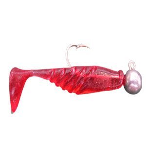 Shad Matador Vermelho Translúcido
