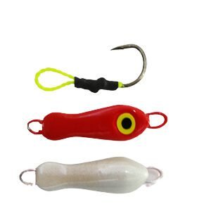 Micro Jig Ciclope Vermelho Branco
