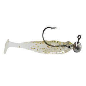 Shad Manjuba 7 cm Chá Glitter Jig
