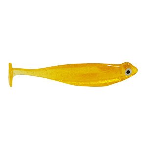 Shad Manjuba 7 cm Laranja