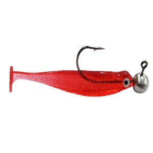 Shad Manjuba 7 cm Vermelho Jig