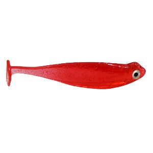 Shad Manjuba 7 cm Vermelho