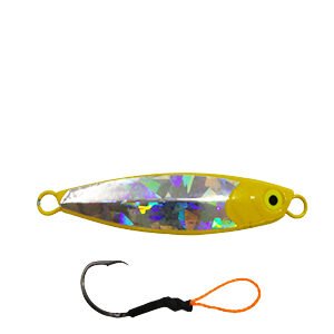 Jig Hames Amarelo Holográfico