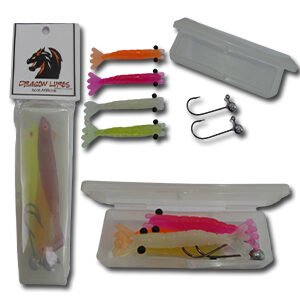 Kit Camarão HD 5 cm 6 peças