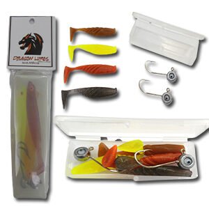 Kit Shad Matador 7 cm 6 peças