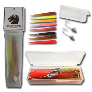Kit Shad Snake 9 cm 10 peças