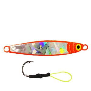 Jig Sardinha Laranja Holográfica