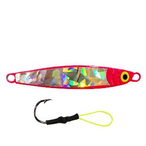 Jig Sardinha Pink Holográfica