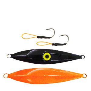 Jig Slow Fall Preto Fundo Laranja