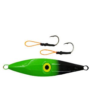 Jig Slow Fall Verde Limão Preto
