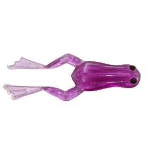 Sapo Frog Roxo Translúcido