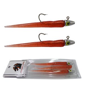 Kit Shad Snake Vermelho