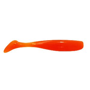 Shad Tail 7 cm Laranja Luminoso