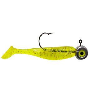 Shad Tail 7 cm Limão Gliter Jig