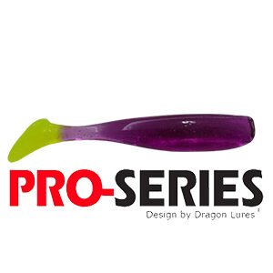 Shad Tail 7 cm Roxo Limão