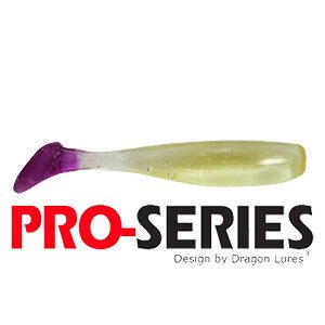 Shad Tail 7 cm Transparente Roxo
