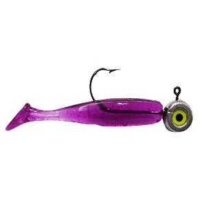 Shad Tail 7 cm Roxo Translúcido Jig
