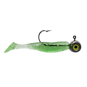 Shad Tail 7 cm Verde Gliter Jig