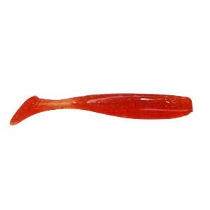 Shad Tail 7 cm Vermelho Translúcido