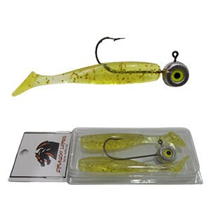 Kit Shad Tail 7.5 cm Chá Gliter