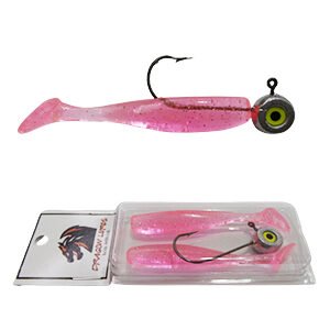 Kit Shad Tail 7.5 cm Rosa Gliter