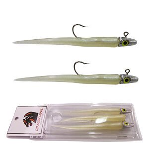 Kit Shad Snake Branco Pérola