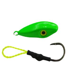 Micro Jig Torpedo Verde Luminoso