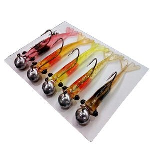 Kit Camarão X-Bait 7 cm Ovado