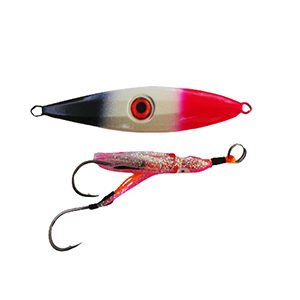 Jig Slow Fall Branco Pink Preto
