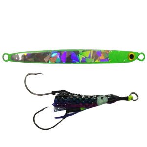 Jig Slim Verde Holográfica