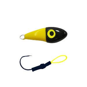 Micro Jig Torpedo Amarelo Preto