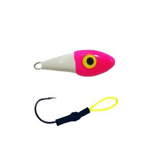 Micro Jig Torpedo Branco Pink
